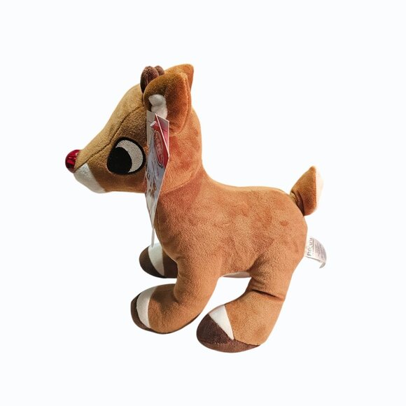 Rudolph The Red Nosed Reindeer Plush 10 in Light Up Musical New with Tags - Picture 2 of 10